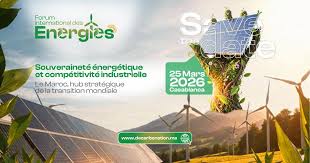 Le Forum International des Énergies 25 mars 2026 | Casablanca